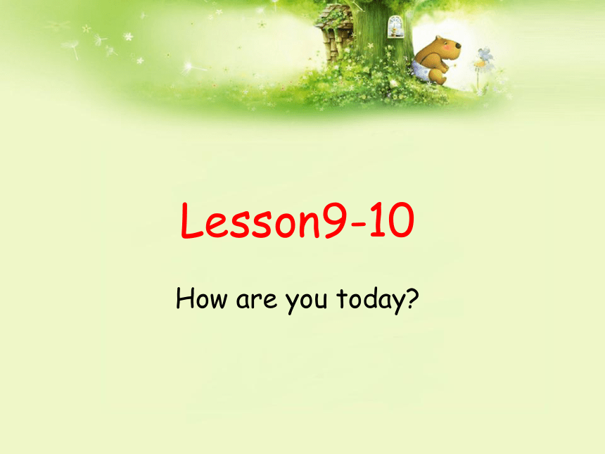 新概念英语第一册 Lesson 9-10 课件 (共31张PPT)