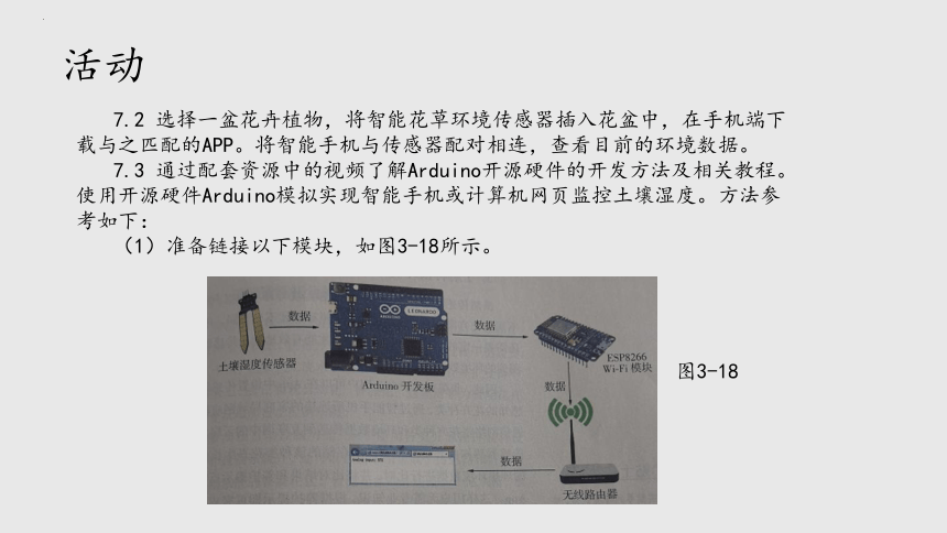 项目七 探究智能花卉养护系统-了解物联网-高中信息技术（沪科版2019必修2）(共20张PPT)