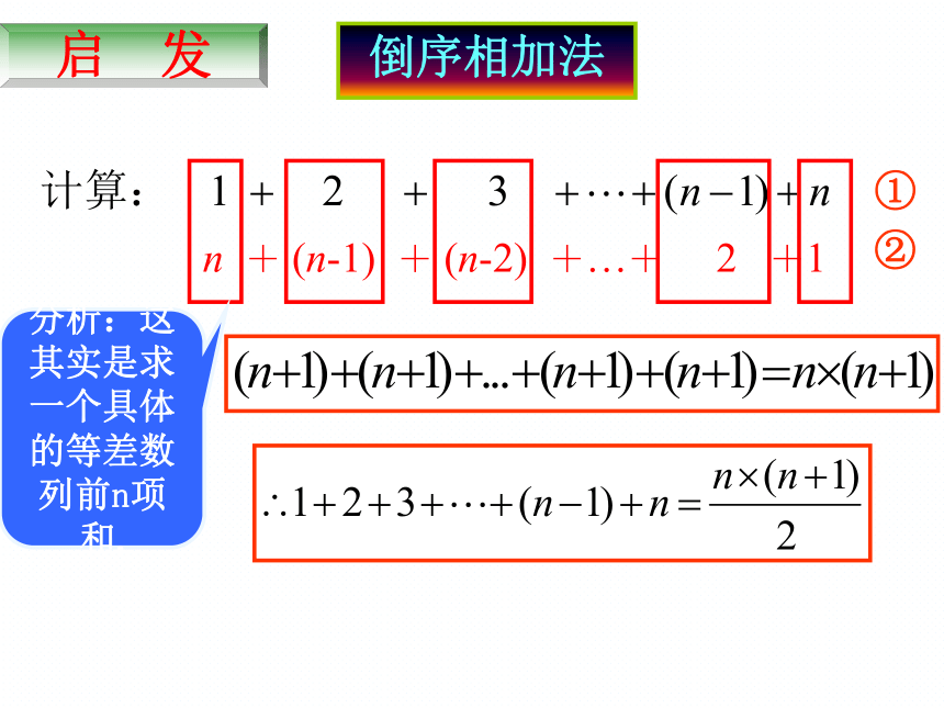 4.2.2等差数列的前n项和公式 课件（共20张PPT）