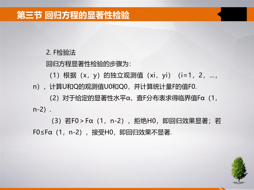 8 第八章 线性回归分析 课件(共31张PPT)- 《统计学》同步教学（吉林大学版）