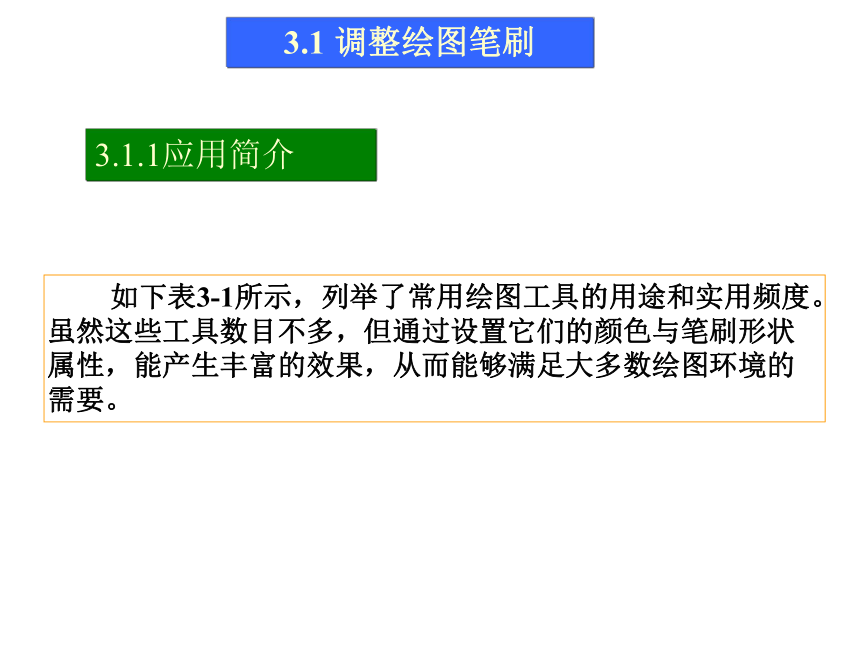 第3讲   绘画与修饰 课件(共79张PPT)-《使用Photoshop CS2处理图像》同步教学（劳动版）