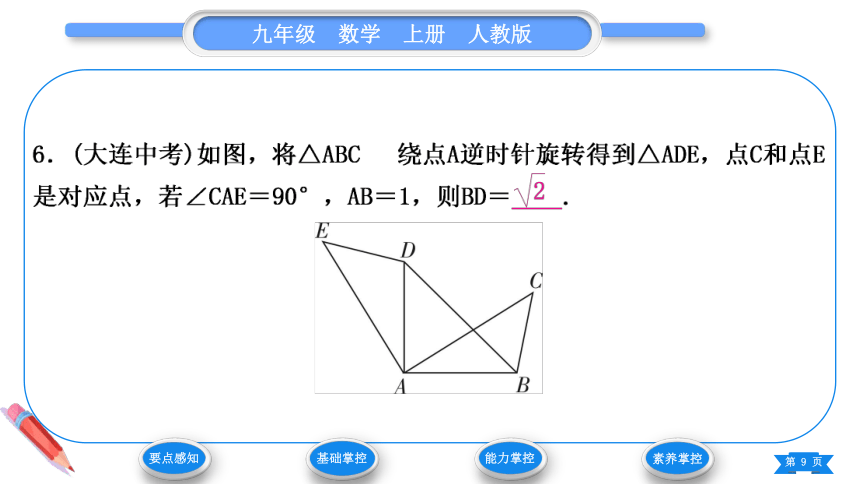 【掌控课堂-人教版九上-同步作业】1-23.1 第1课时 旋转的概念及性质(课件版)