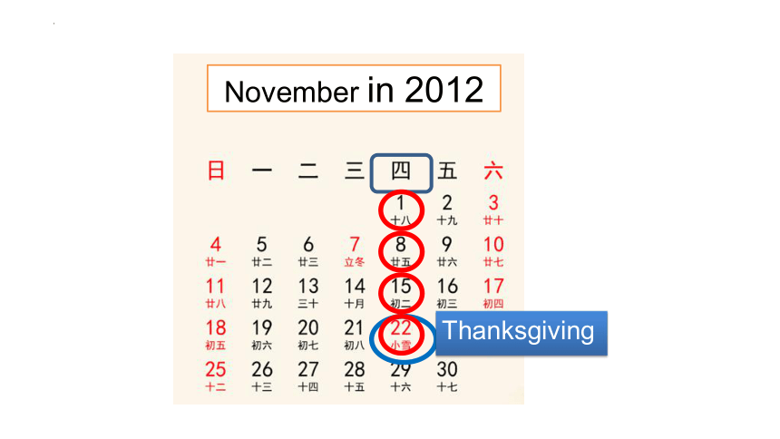 Unit 7 When is Thanksgiving? Lesson 23 课件(共56张PPT)