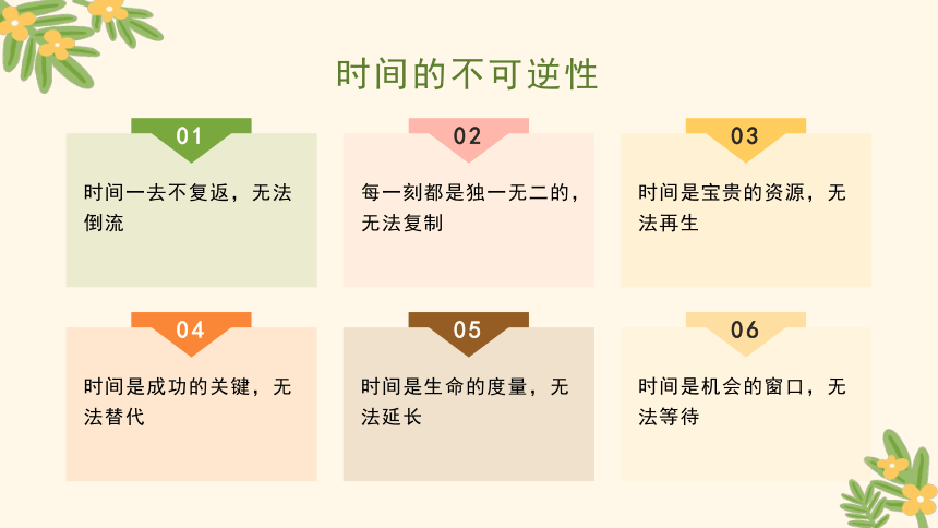 小学生主题班会  珍惜时间，勤奋学习 课件(共23张PPT)