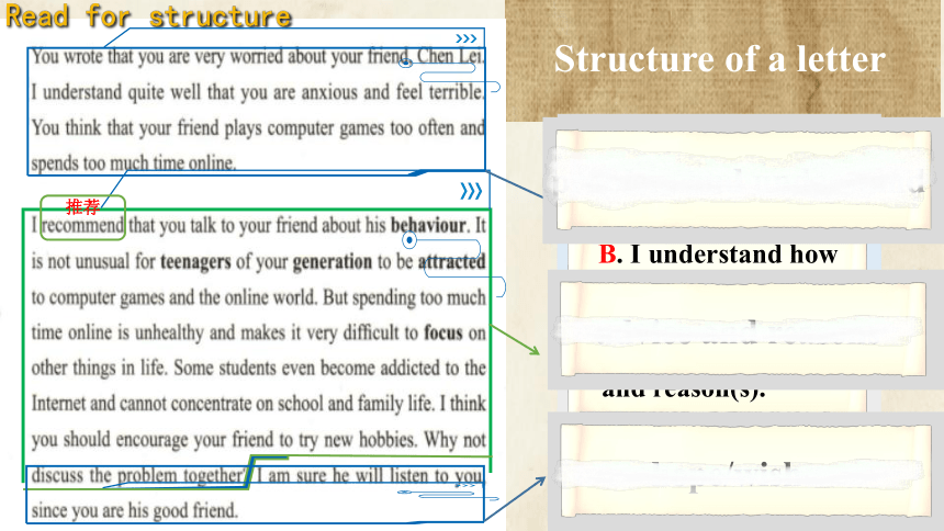 人教版（2019）必修 第一册Unit 1 Teenage life reading for writing 课件(共14张PPT 内嵌音频)