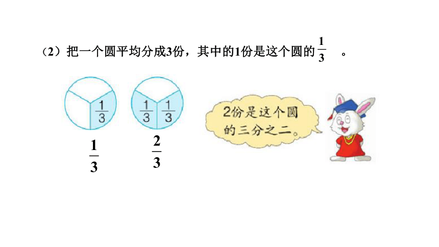 小学数学冀教版三下8.2    认识几分之几课件（19张PPT)