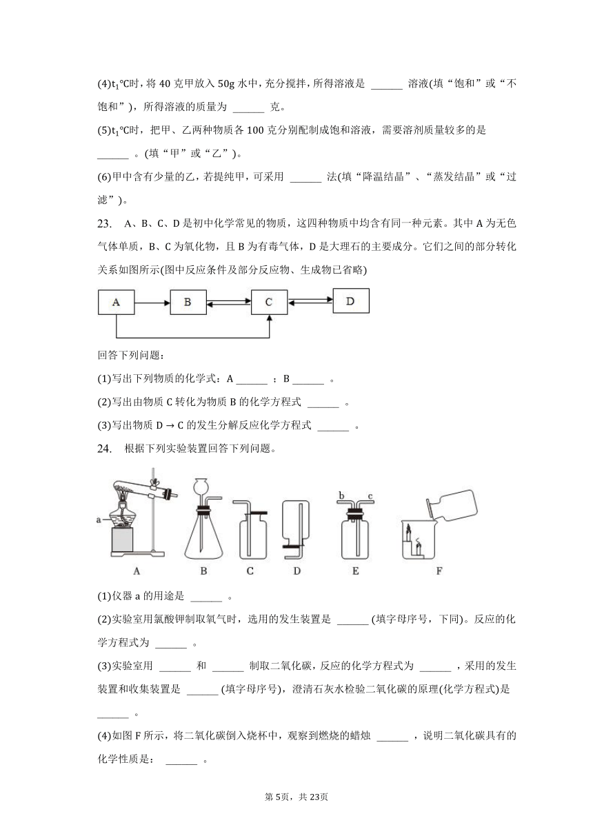 2022-2023学年黑龙江省绥化市青冈县八年级（下）期末化学试卷（含解析）