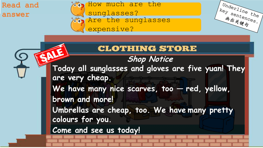 Unit 6 Shopping Part B Read and write & Story time课件(共34张PPT)