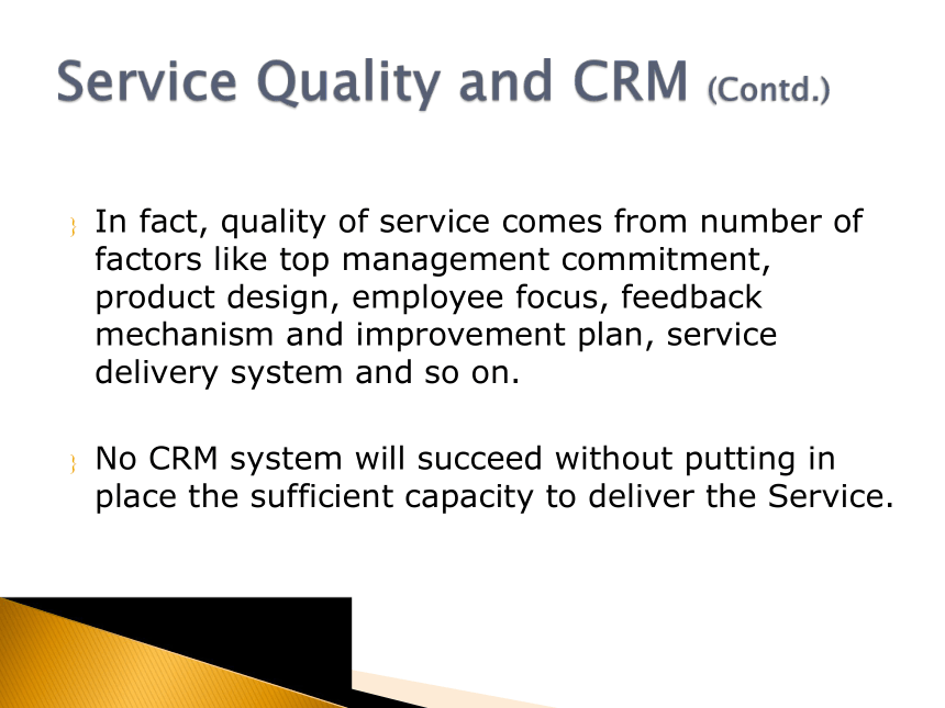 6Service Quality and Service Capacity Planning 课件(共16张PPT)- 《客户关系管理（英文版）》同步教学（人民大学版）