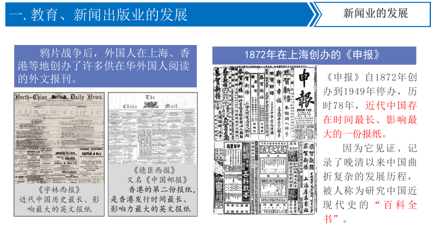 第26课 教育文化事业的发展  课件