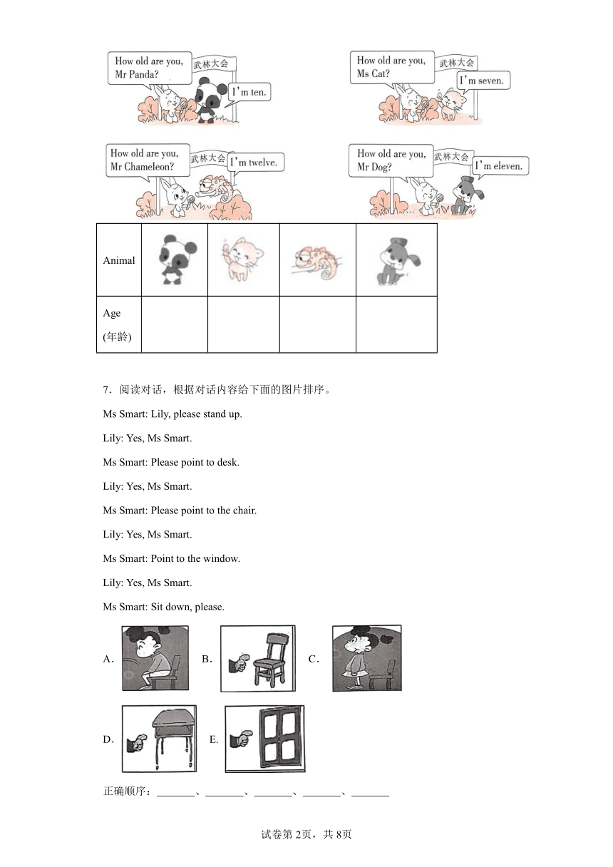 期末专题复习 任务型阅读 --2023-2024学年三年级英语上册 外研版（三起）（含答案）