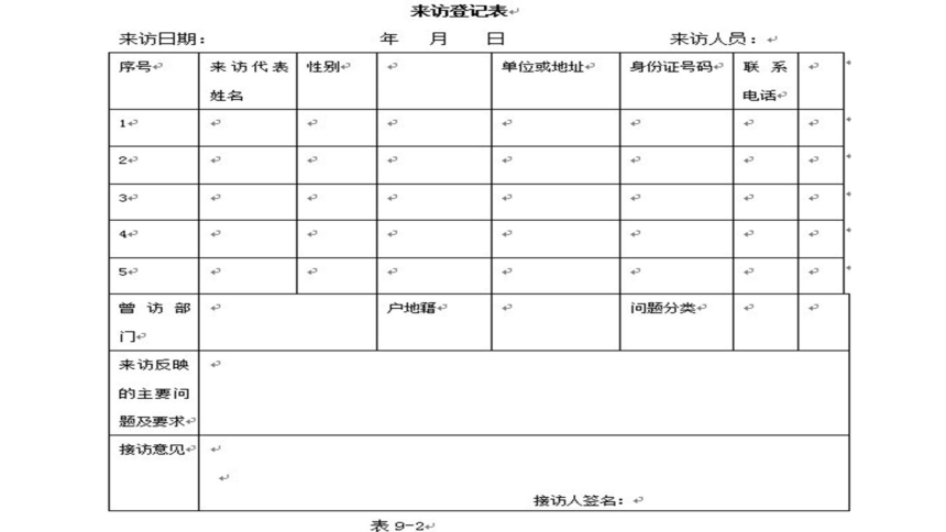 第9章 信访工作 课件(共37张PPT)中国人民大学出版社