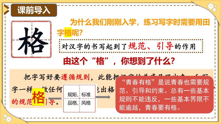 3.2青春有格  课件(共36张PPT) 统编版道德与法治七年级下册