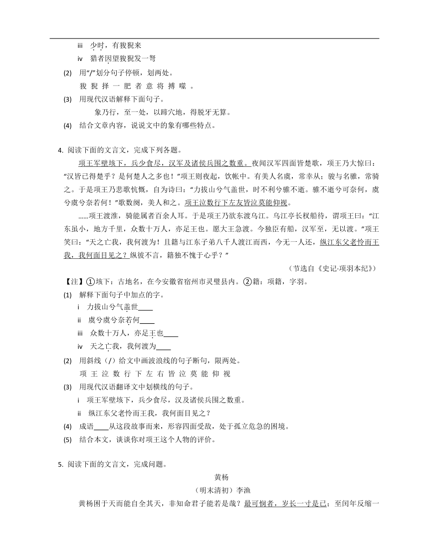 2023年九年级初升高暑假文言文阅读考点巩固专练（文言虚词）：若(含解析)