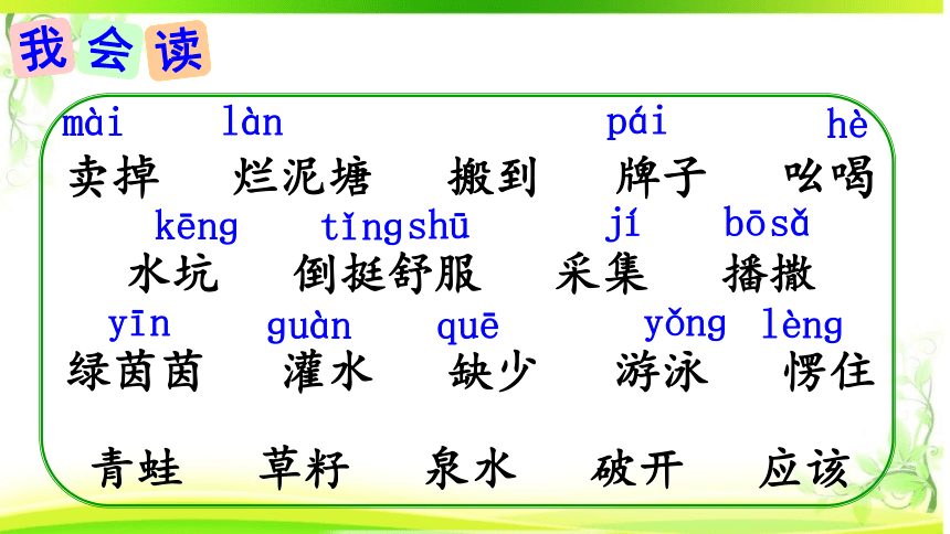 21 青蛙卖泥塘 课件(共31张PPT)