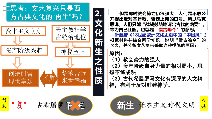 第14课 文艺复兴 课件(共24张PPT)部编版九年级历史上学期