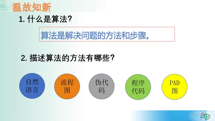 4.1 算法及其特征 课件(共36张PPT)2022—2023学年教科版（2019）高中信息技术必修1