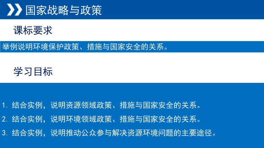 地理人教版（2019）选择性必修3 4.2国家战略与政策（共28张ppt）