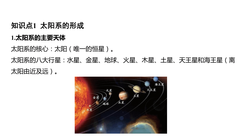 1.2太阳系的形成和恒星的演化（课件 21张PPT)