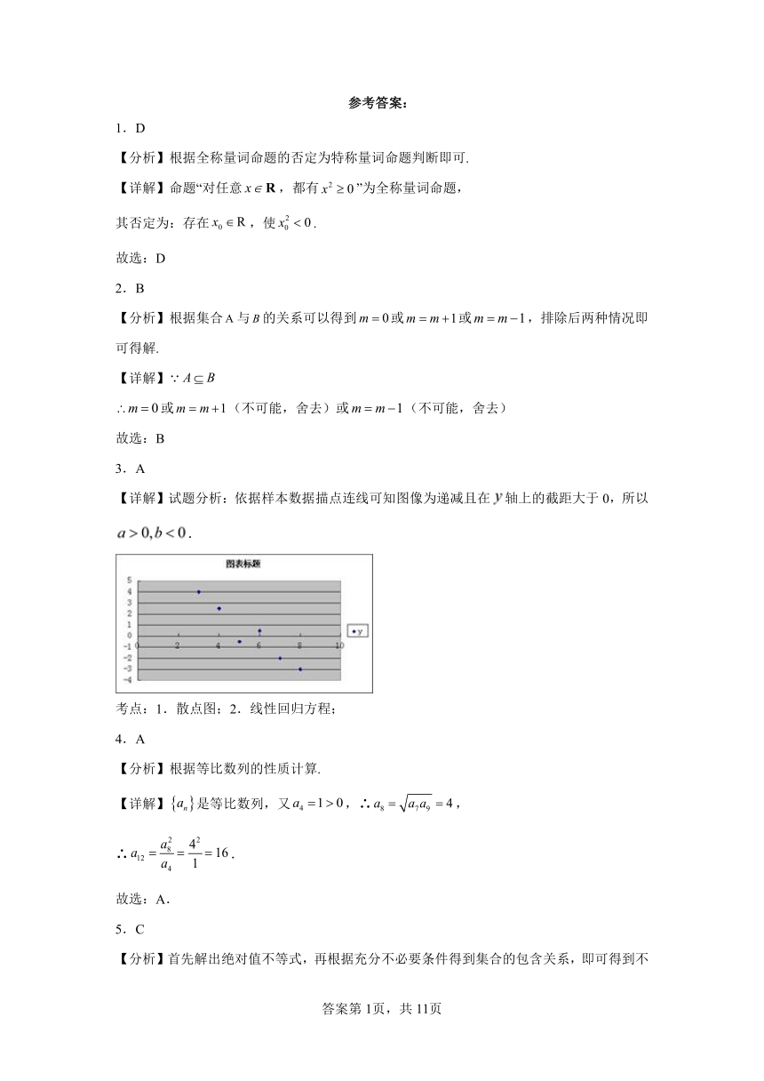 辽宁省葫芦岛市2022-2023学年高二下学期期末数学试题（含解析）