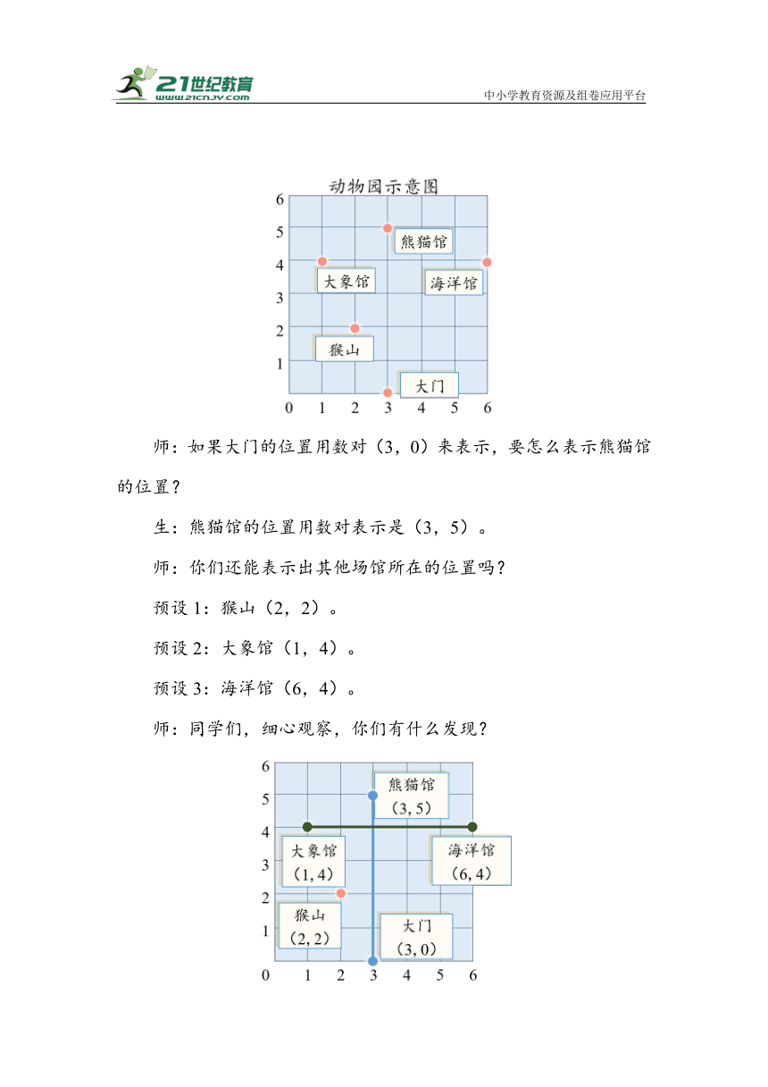 2.1《位置》（教案）人教版五年级数学上册