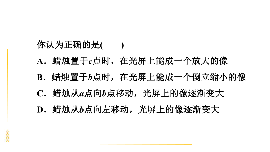 3.6探究凸透镜成像规律课时训练 习题课件(共34张PPT)  沪粤版物理八年级上学期