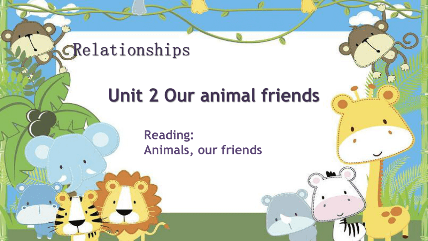 Unit 2 Our animal friends Period 3 课件(共20张PPT) 七年级英语上册（牛津上海版）