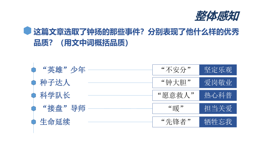 2023-2024学年高一语文统编版必修上册课件4.3 “探界者”钟扬(共18张PPT)