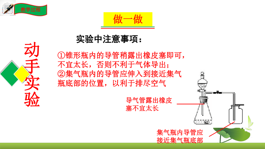 鲁教版化学九上同步课件：第六单元到实验室去 二氧化碳的实验室制取与性质（共21张PPT）