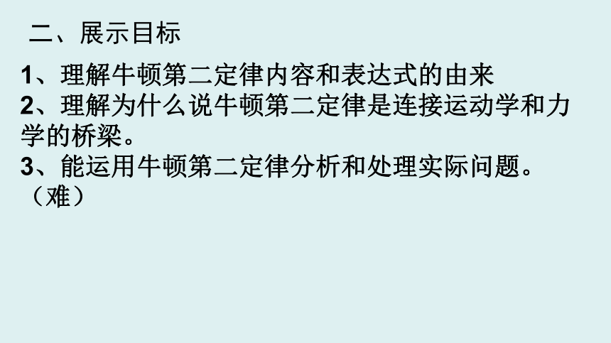 4.3 牛顿第二定律 课件（28张PPT）高一上学期物理人教版（2019）必修第一册