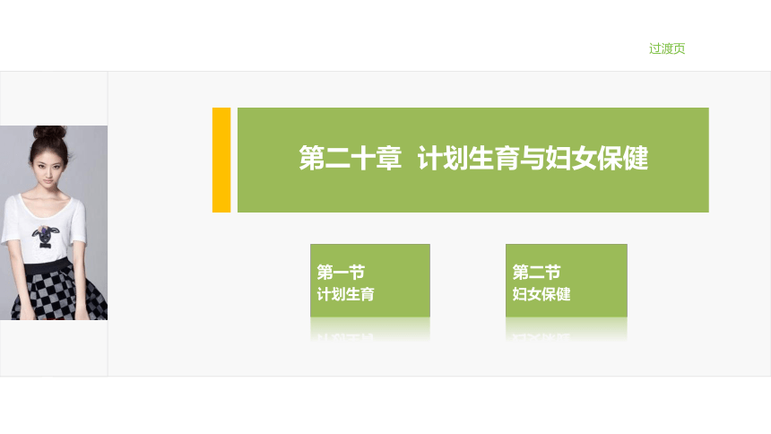 第二十章  计划生育与妇女保健 课件(共34张PPT)-《妇产科护理》同步教学（江苏大学出版社）