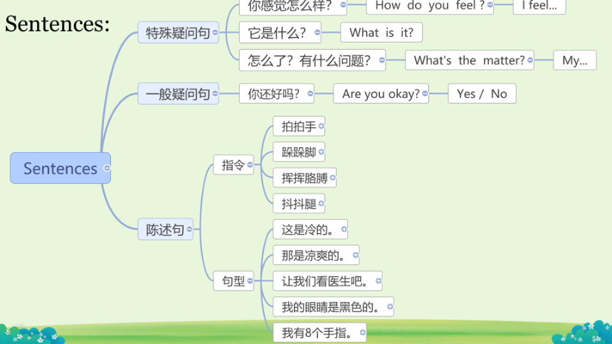 Unit 3 Body and Feelings  Let's review！ 希沃版+图片版课件(共38张PPT)