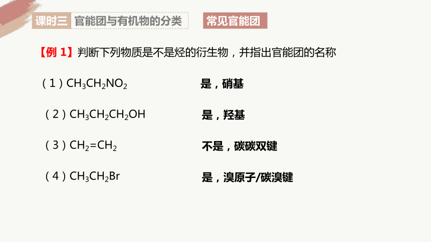 7.3.3 官能团与有机物的分类-高一化学课件(共16张PPT)（人教版2019必修第二册）