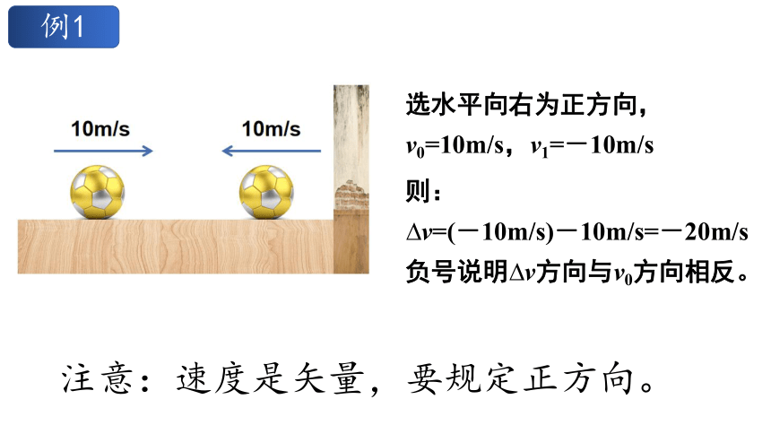 1.4速度变化快慢的描述—加速度课件 (共20张PPT) 高一上学期物理人教版（2019）必修第一册