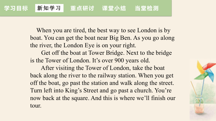 Module 6 Unit 2 The London Eye is on your right.  课件+嵌入音频 (共35张PPT)