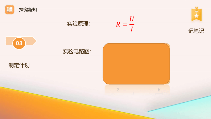 初中物理九年级12.2根据欧姆定律测量导体的电阻课件(共24张PPT)