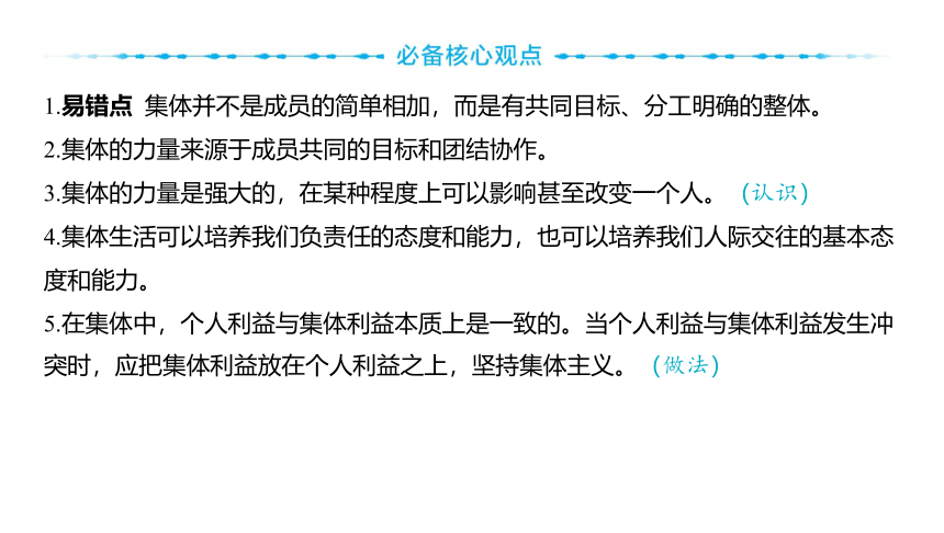 2024河南中考道德与法治一轮复习七年级下册第三单元 在集体中成长课件（35张PPT)