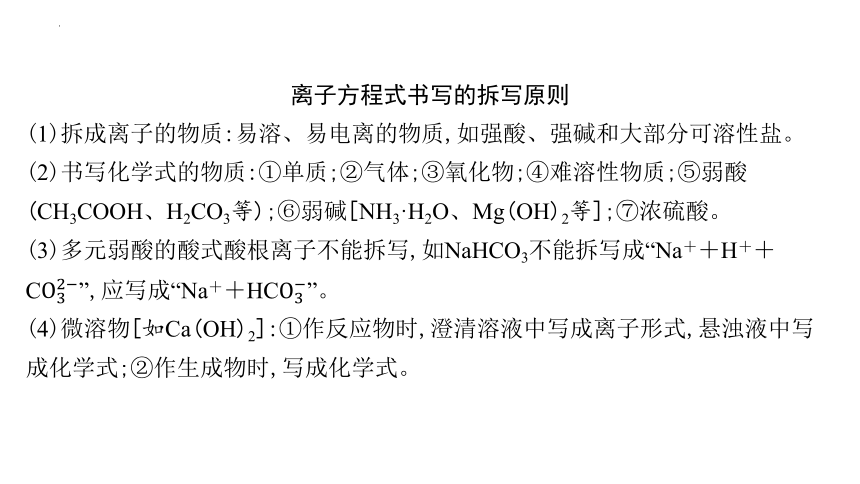 1.2.2离子反应 课件(共39张PPT)-2023-2024学年高一上学期化学人教版（2019）必修第一册