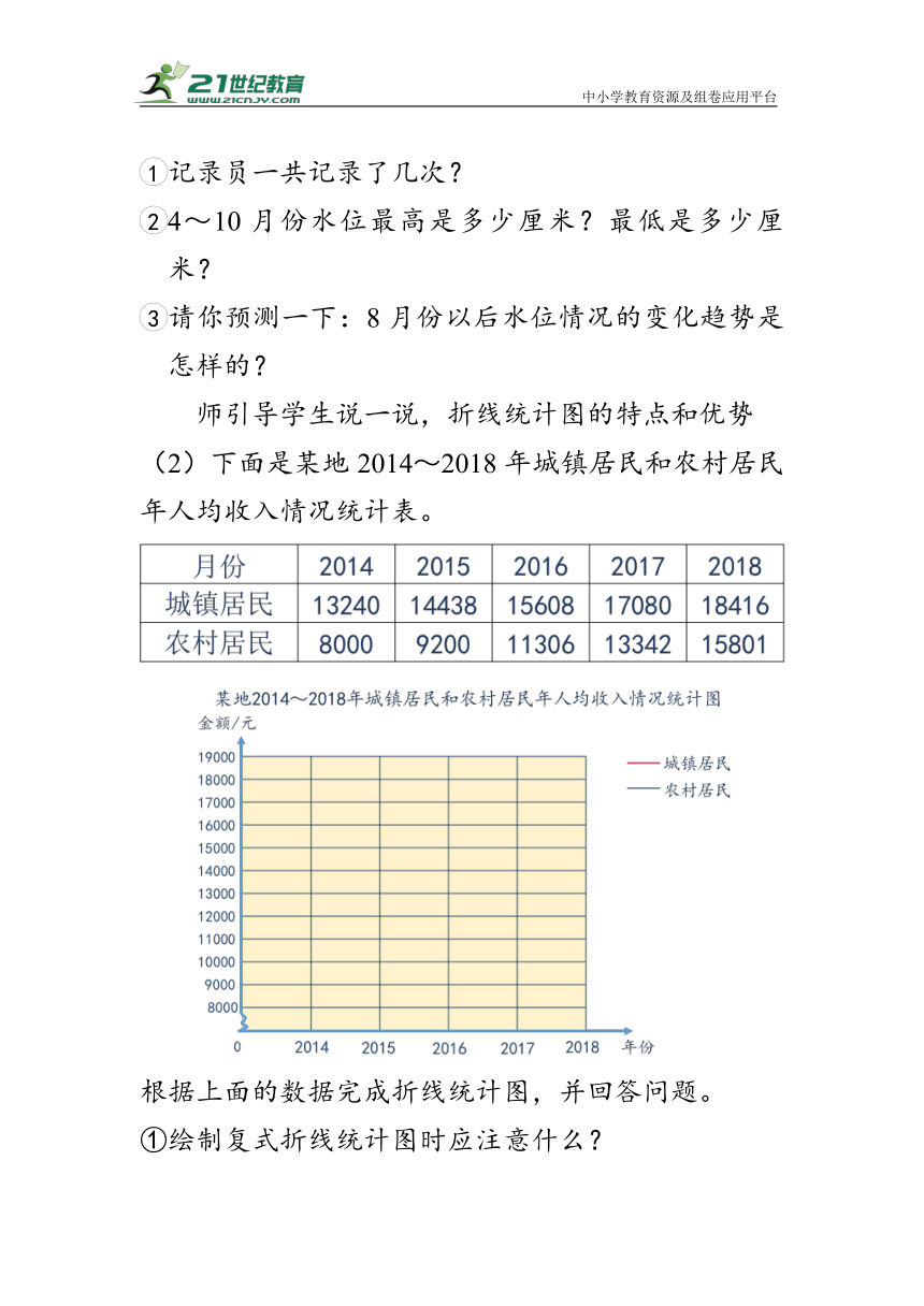 《整理与复习--统计与概率》（教案）人教版五年级数学下册