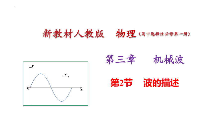 物理人教版（2019）选择性必修第一册3.2波的描述（共16张ppt）