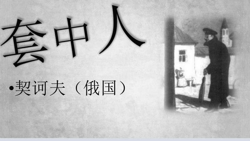 二*《套中人》课件(共30张PPT)