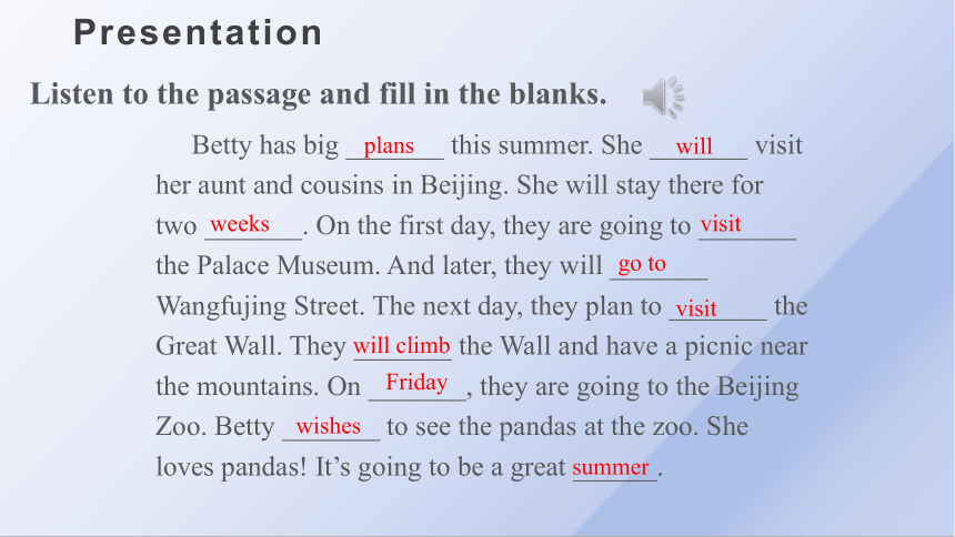 Unit 8 Lesson 46 Get Ready for Summer Holiday!课件(共17张PPT)+内嵌音频