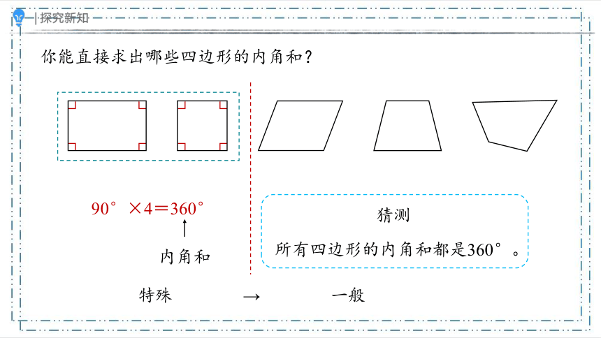 5.6 四边形的内角和（课件）（共18张PPT）人教版四年级下册数学