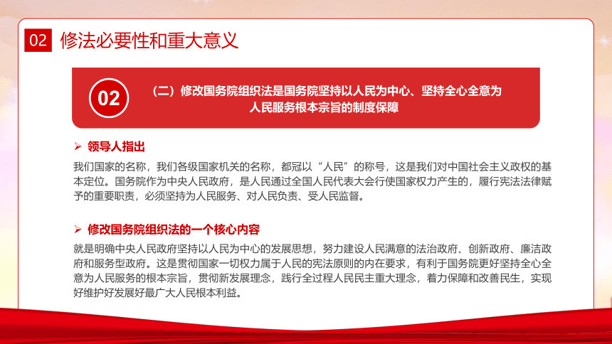 时政主题班会——解读《中华人民共和国国务院组织法》 课件(共35张PPT)  高中班会