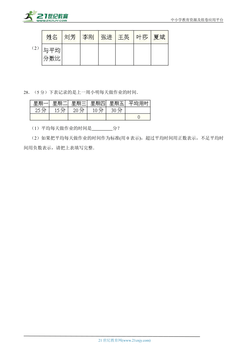 西师大版六上第七、八单元达标检测卷（含答案）