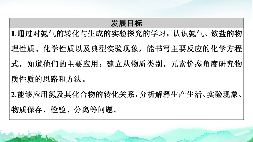 3.3.2氨的转化 课件(共70张PPT) 2023-2024学年高一化学鲁科版必修第一册