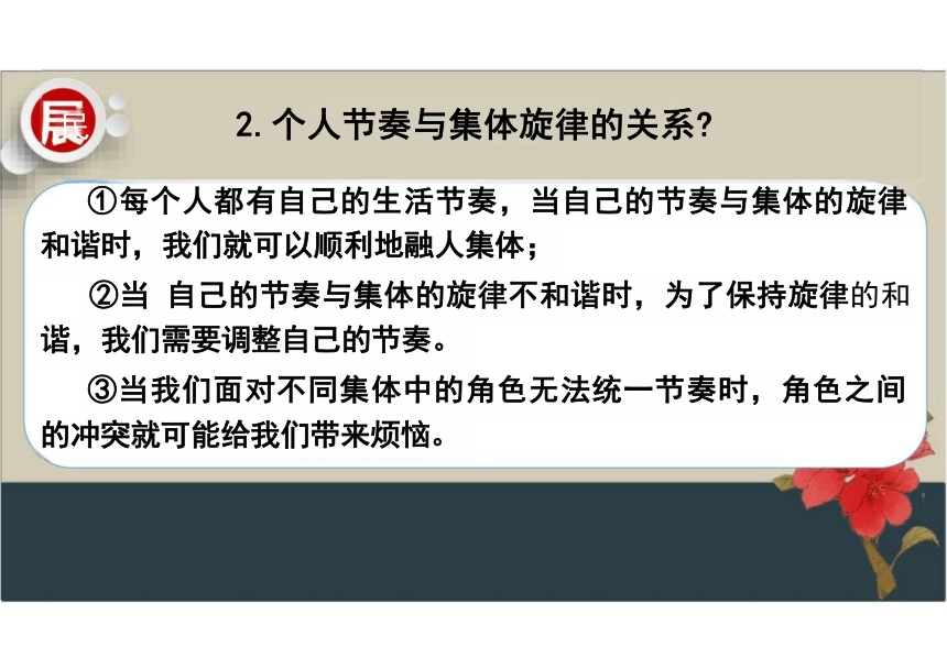 7.2 节奏与旋律 课件(共18张PPT)-2023-2024学年统编版道德与法治七年级下册