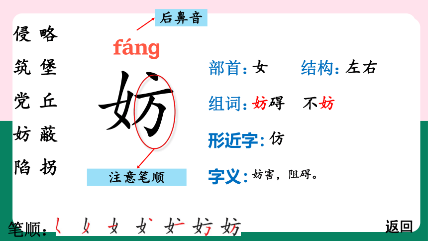 统编版五年级上册第三单元 汉字大通关 课件 (共42张PPT)