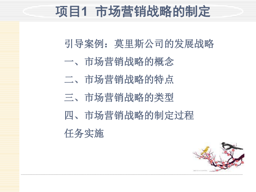 模块4  制定与选择营销战略 课件(共56张PPT)- 《市场营销项目化教程》同步教学（轻工业版）