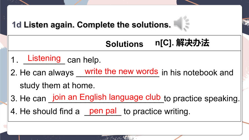 Unit 1 How can we become good learners？ Section B 课件（72张PPT，内嵌音频）